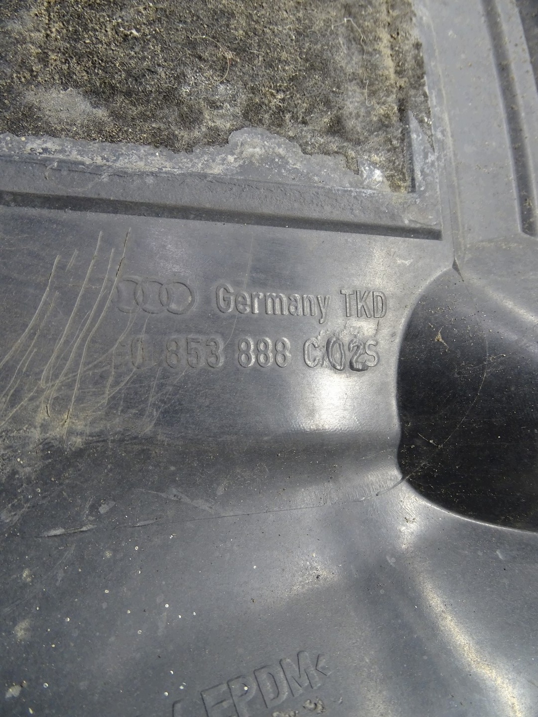 mudguard right front right front AUDI A6 C7 4G 4G0821134D 4G0853888C