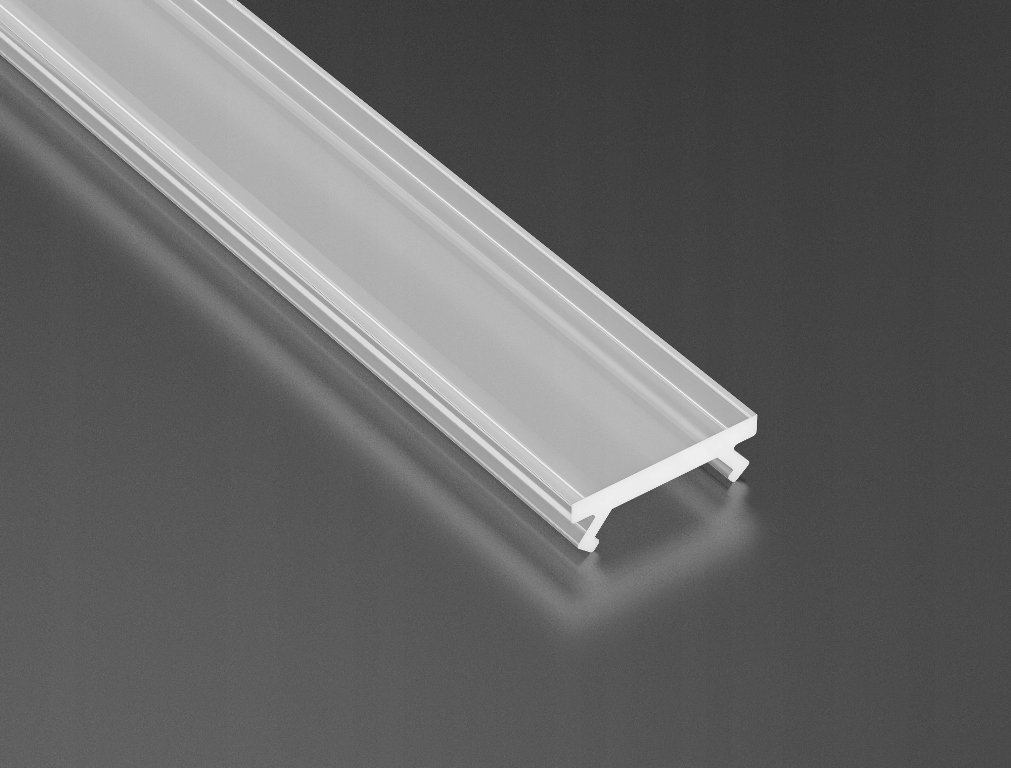 Klosz SLIM do Profilu X 1M wciskany, KLIK mrożony