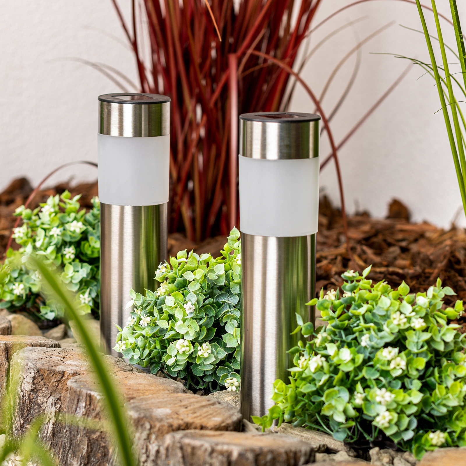 LAMPA SOLARNA LED OGRODOWA SŁUPEK SZPIKULEC WBIJANA GRUNTOWA Marka NNLED