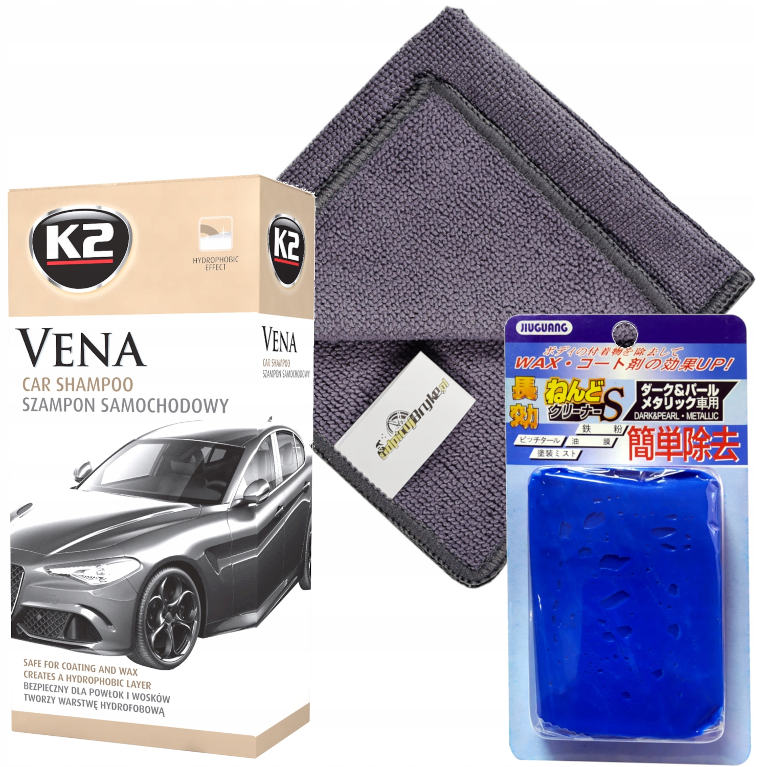 

K2 Vena 1L Hydrofobowy Szampon Glinka Do Lakieru M