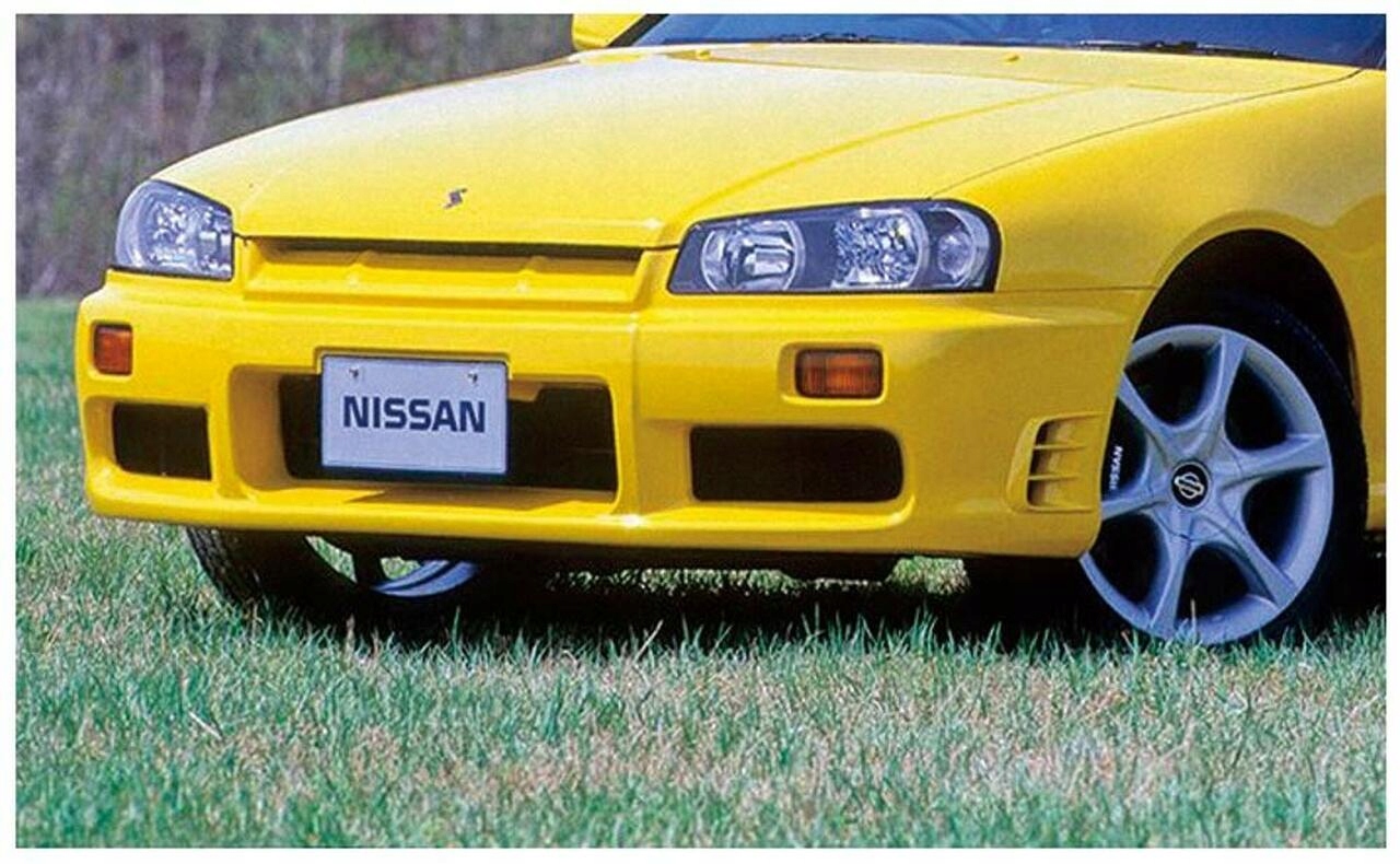 AOSHIMA 1998 NISSAN SKYLINE ER34 25GT-X Turbo 1:24 Model Model