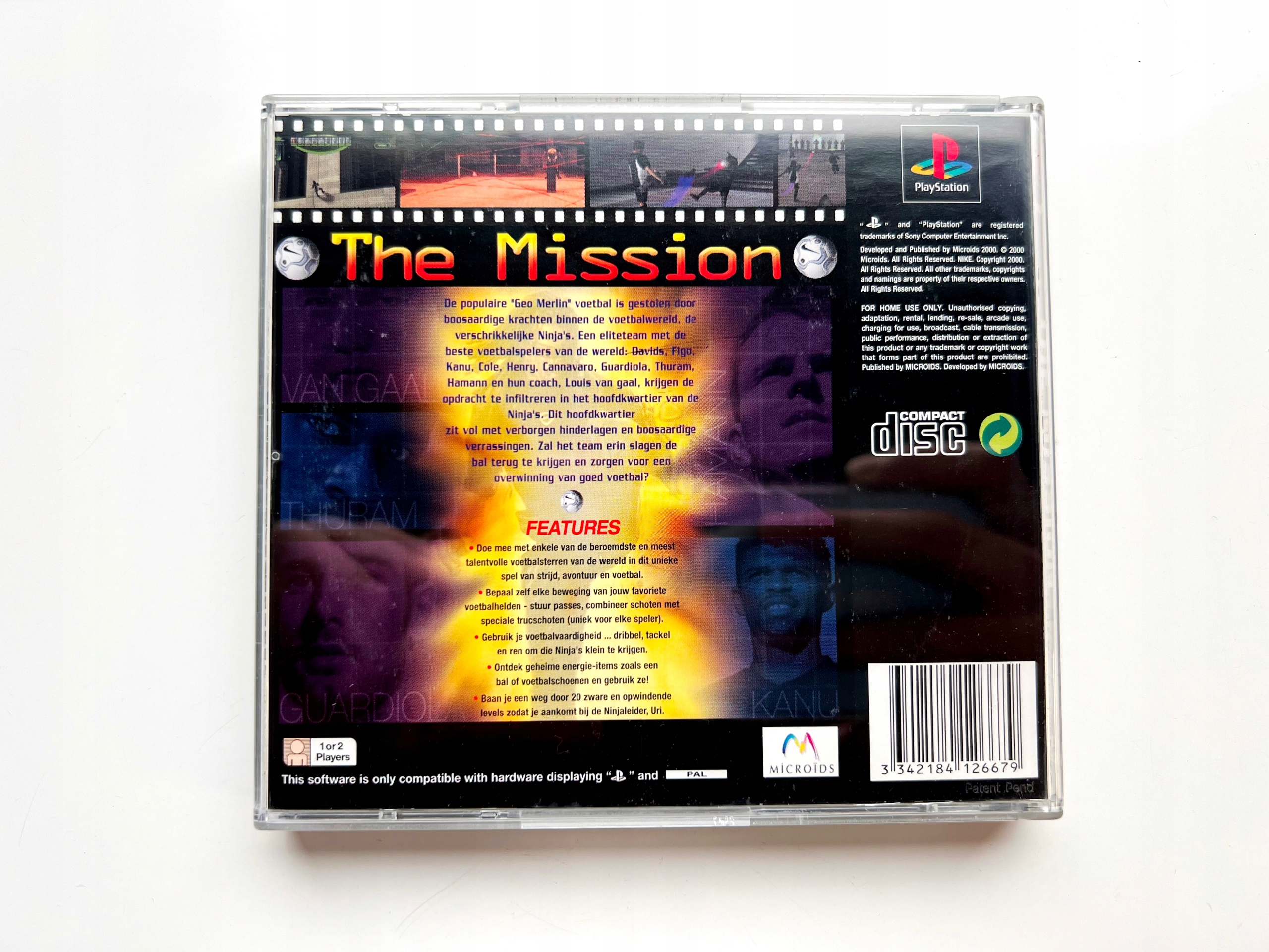 *** THE MISSION PS1 PSX PSONE PLAYSTATION *** Platforma Sony PlayStation (PSX)