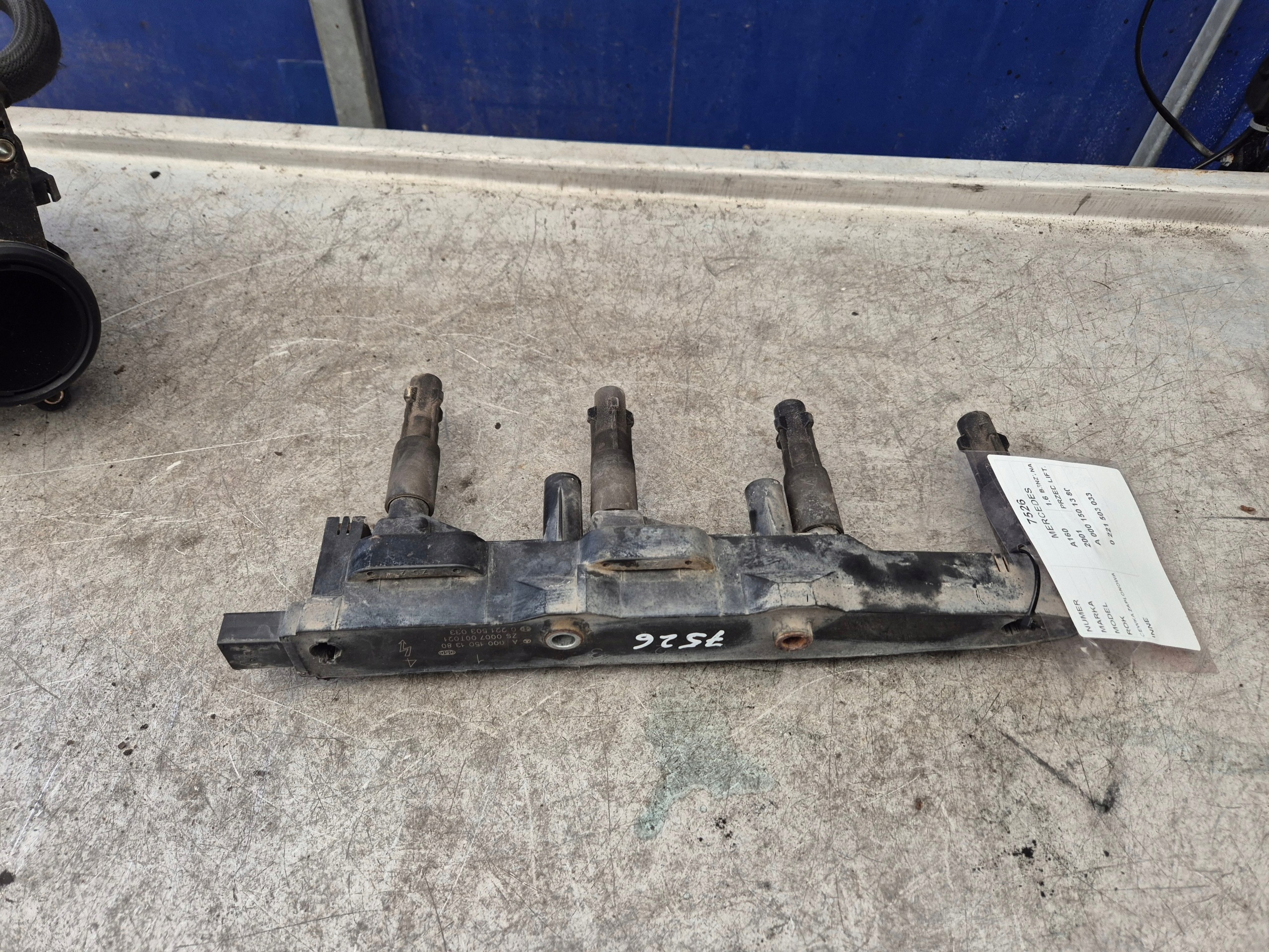Mercedes A160 1,6 coil ignition