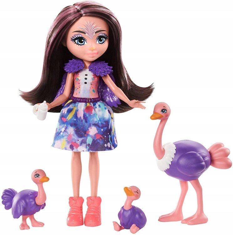

Enchantimals Rodzina Ofelia Ostrich Strusie GMM32