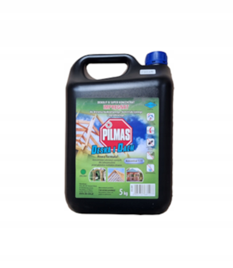 Impregnat do więźby dachowej koncentrat Pilmas deska i dach 5 kg brązowy