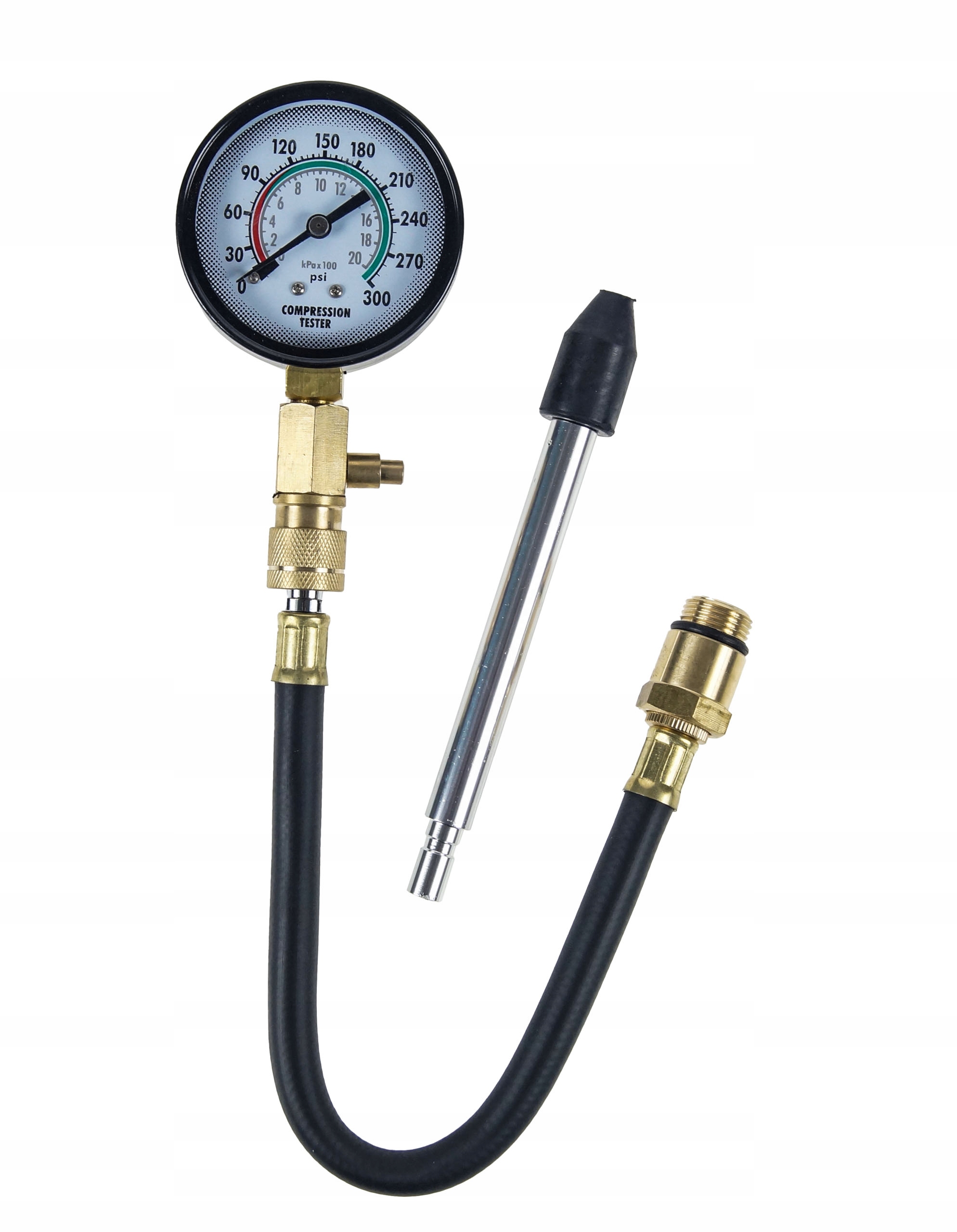 MIERNIK TESTER POZIOMU KOMPRESJI BENZYNA SPRĘŻANIA Marka Black