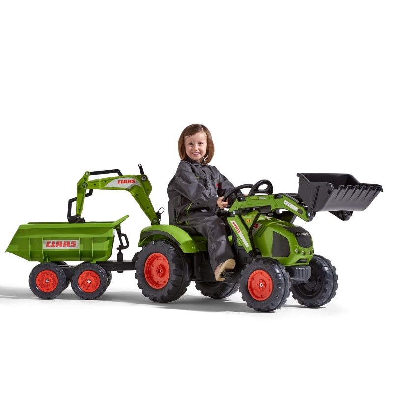 

Ogromny Traktor z Dużą Przyczepą i Ładowarka 50kg