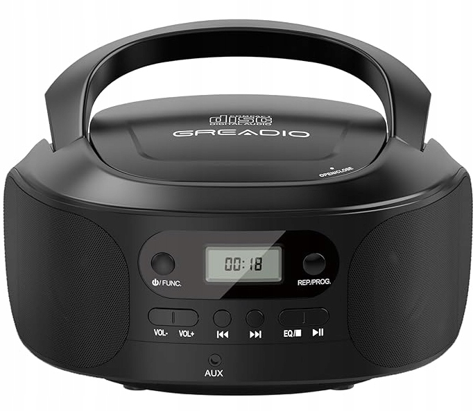przenośny odtwarzacz CD z wejściem Aux, odtwarzacz CD