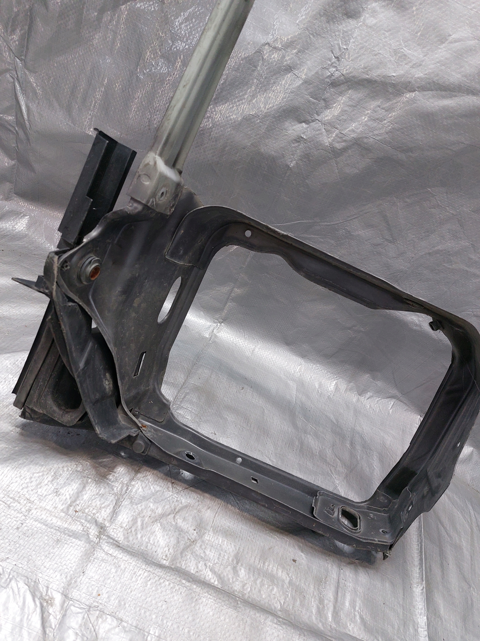 support panel for radiators pillar MERCEDES W202