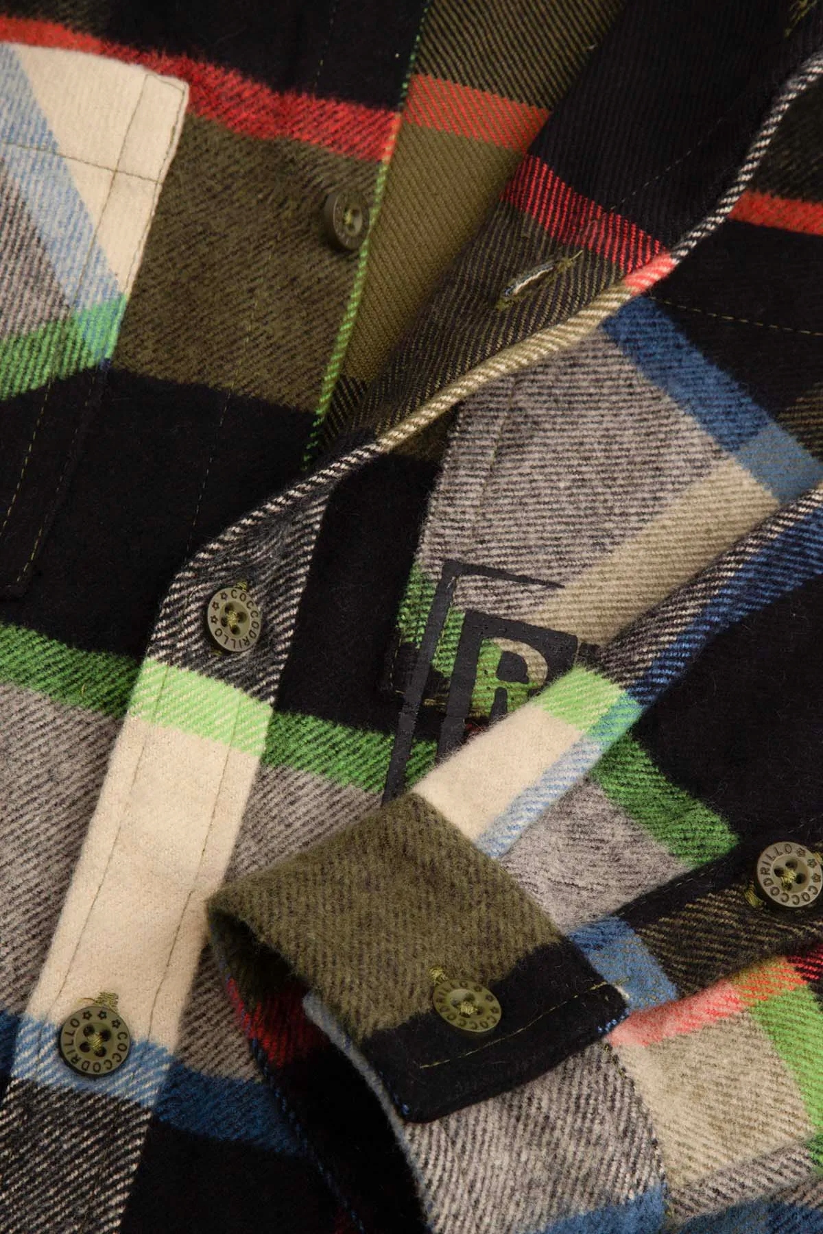 Chłopięca Koszula w Kratę na Długi Rękaw 122 Coccodrillo ZC4 Rękaw długi rękaw