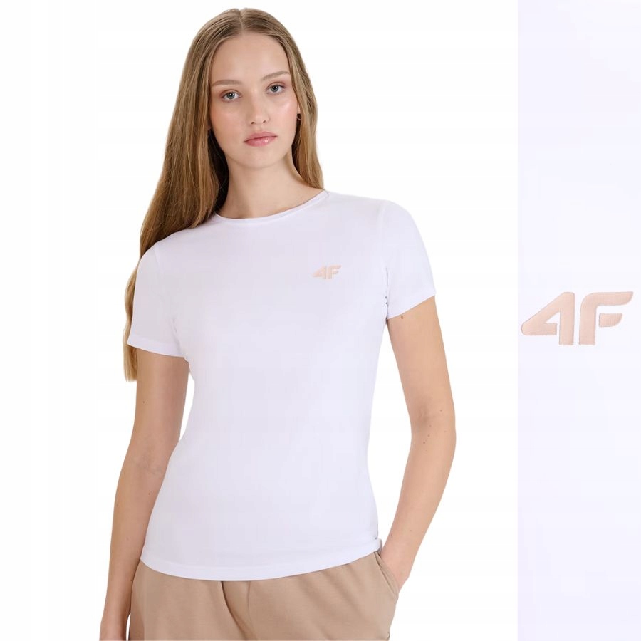 KOSZULKA DAMSKA 4F T-SHIRT PODKOSZULEK SPORTOWA NA CO DZIEŃ