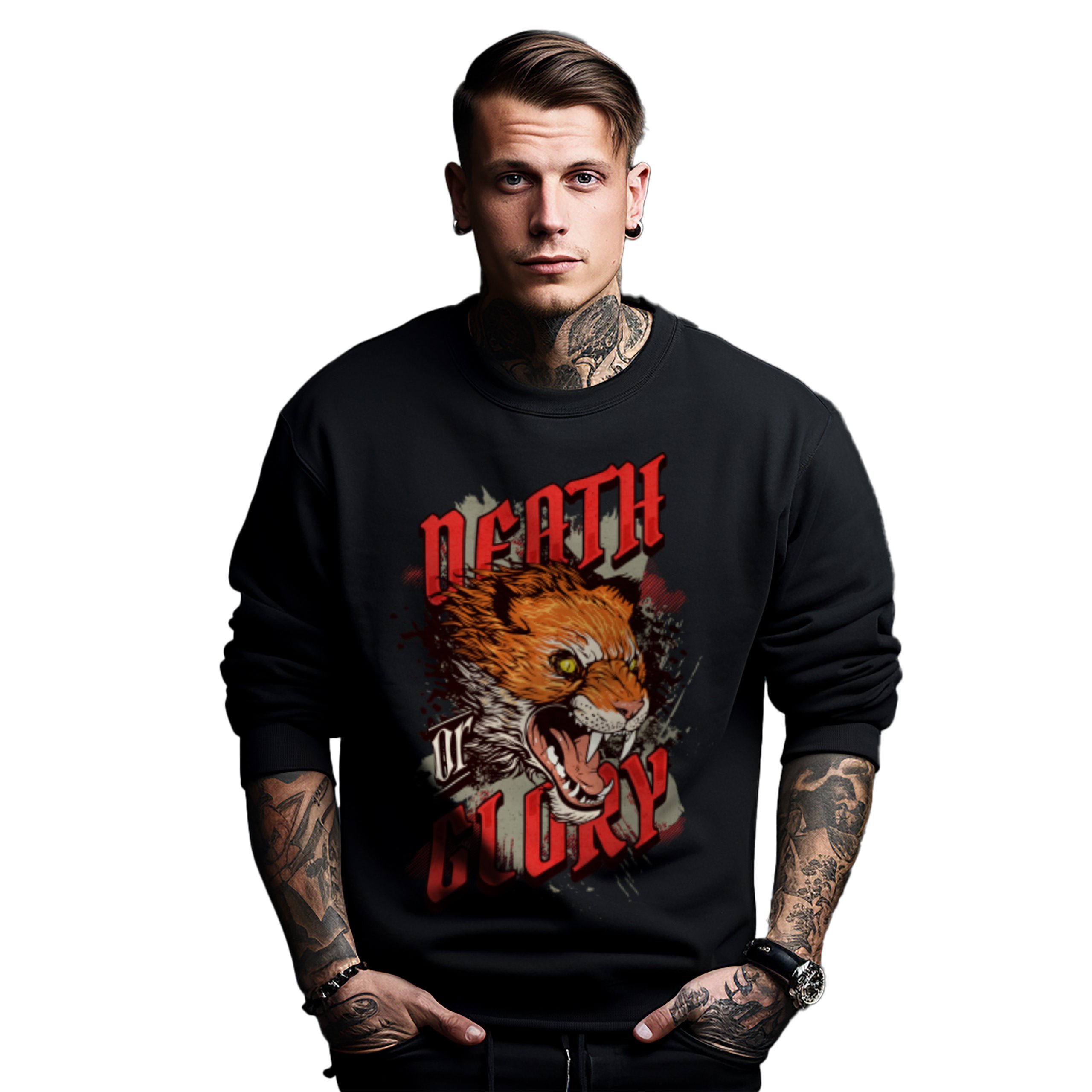 Mikina s potiskem Death Or Glory