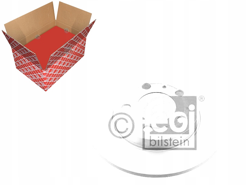 FEBI КОМПЛЕКТ ДИСК ГАЛЬМІВНИХ7009s 17009 C4a014