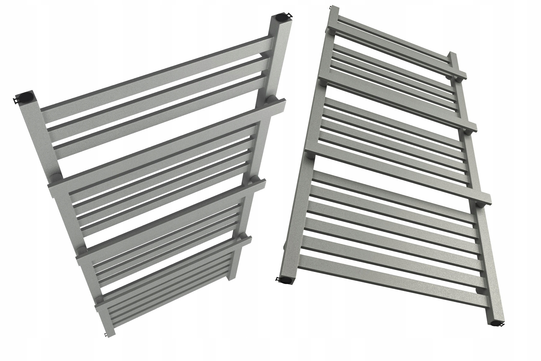 Kúpeľňový Radiátor Xul 1350/430 Strieborný