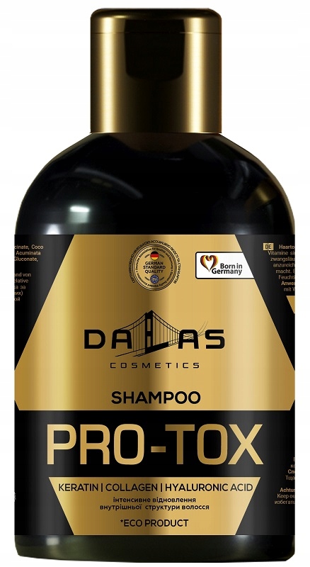 

Dalas Pro-tox szampon do włosów keratyna kolagen