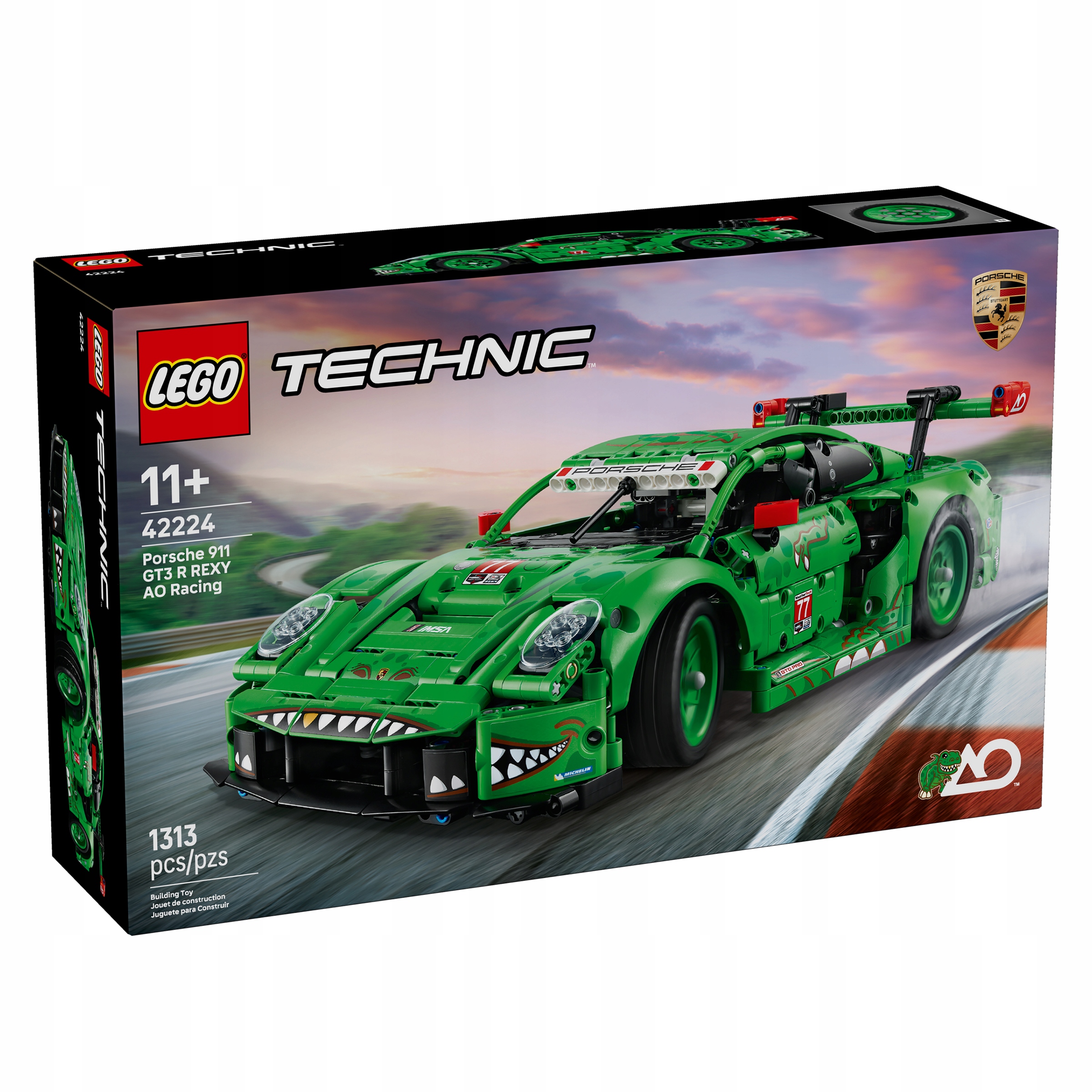 Lego Technic 42224 Porsche 911 GT3 R Rexy Ao Racing