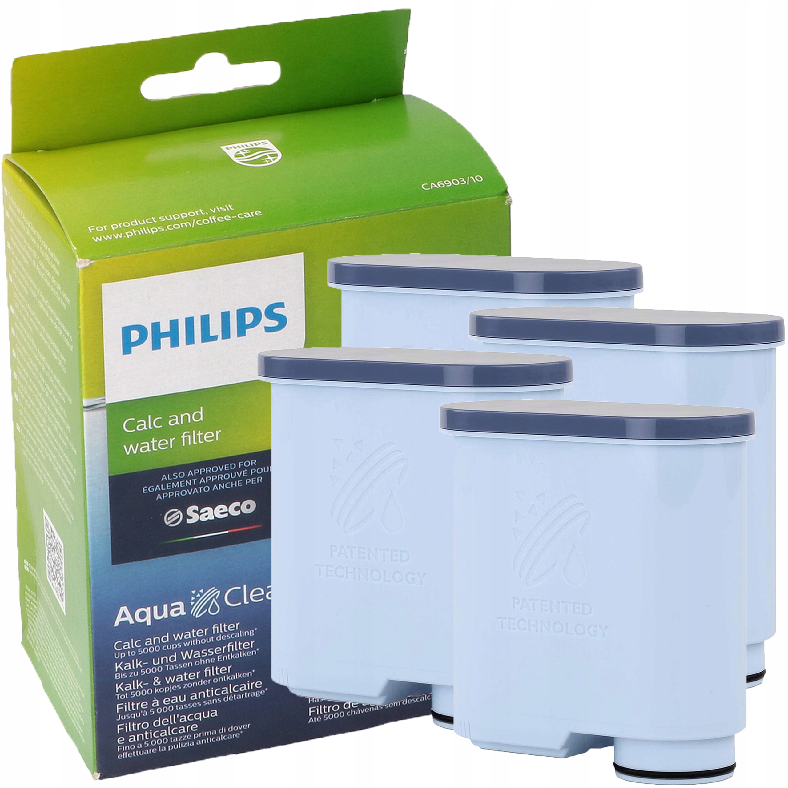 Filtr do expresu Philips Saeco Aqua Clean Filtr wody Philips Latte go