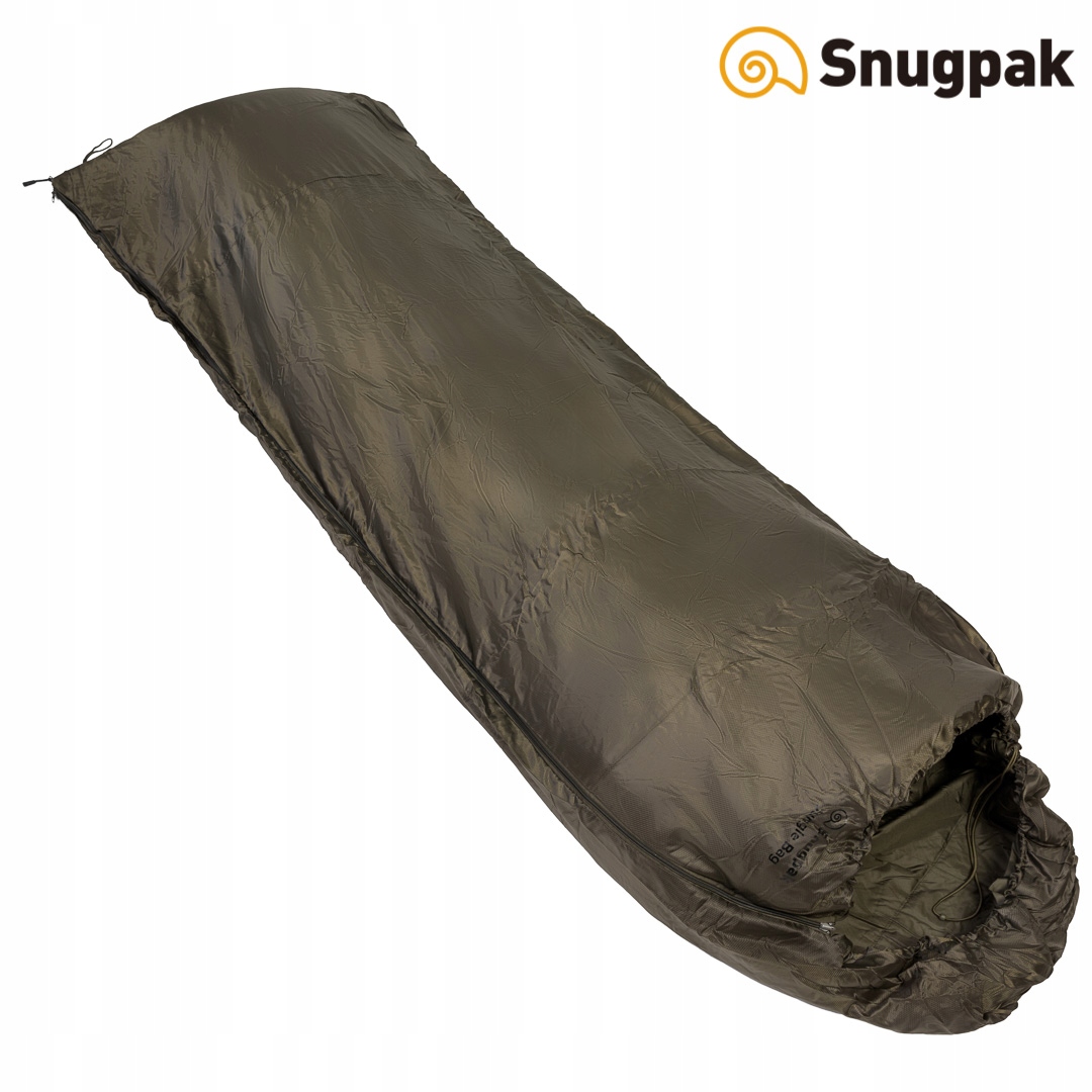 Śpiwór SNUGPAK JUNGLE BAG 2C 900g MOSKITIERA LZ OL Długość 220 cm