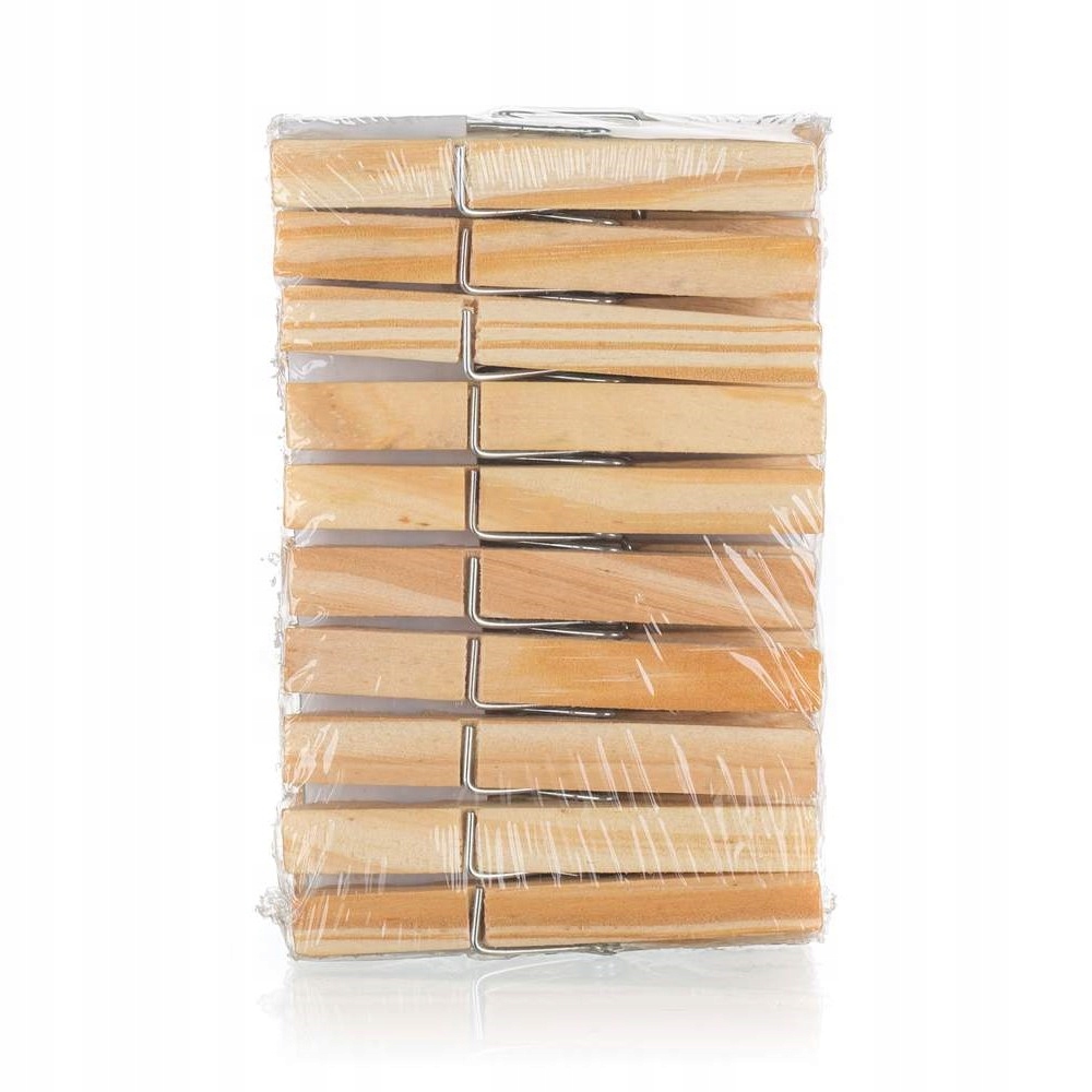 Levně Sada dřevěných kolíčků na prádlo Economy, 20 ks, sada 18 ks