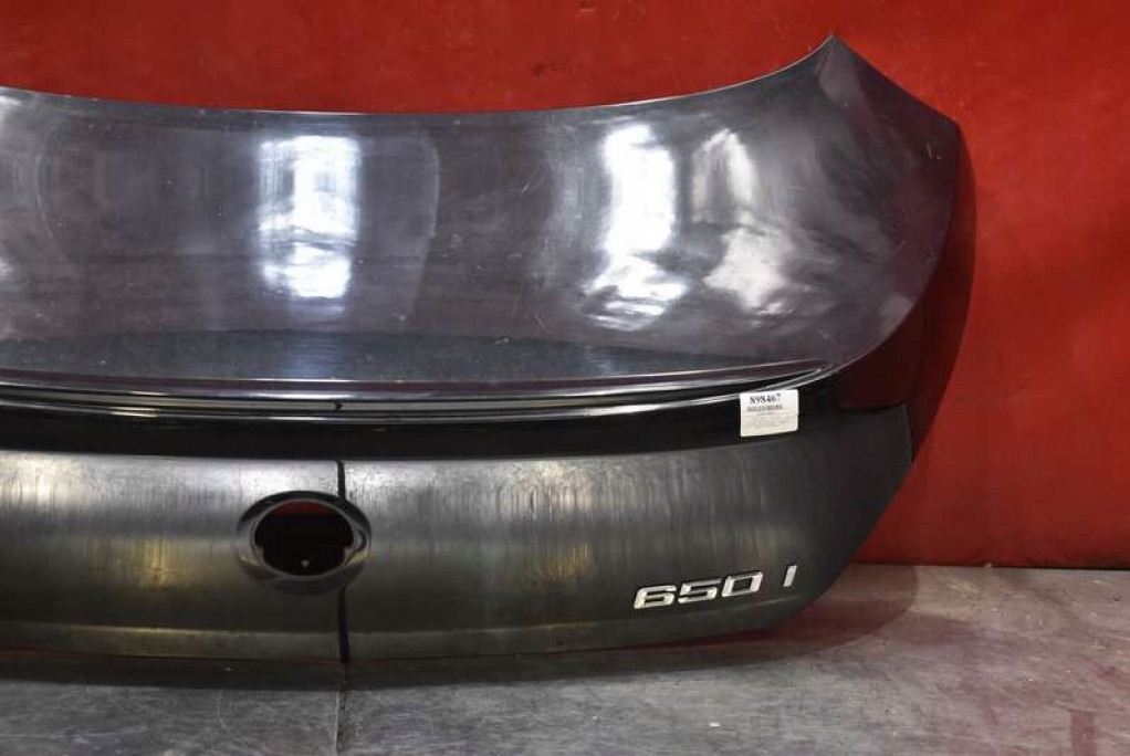 trunk door boot rear part rear black BMW E63 COUPE 03-07