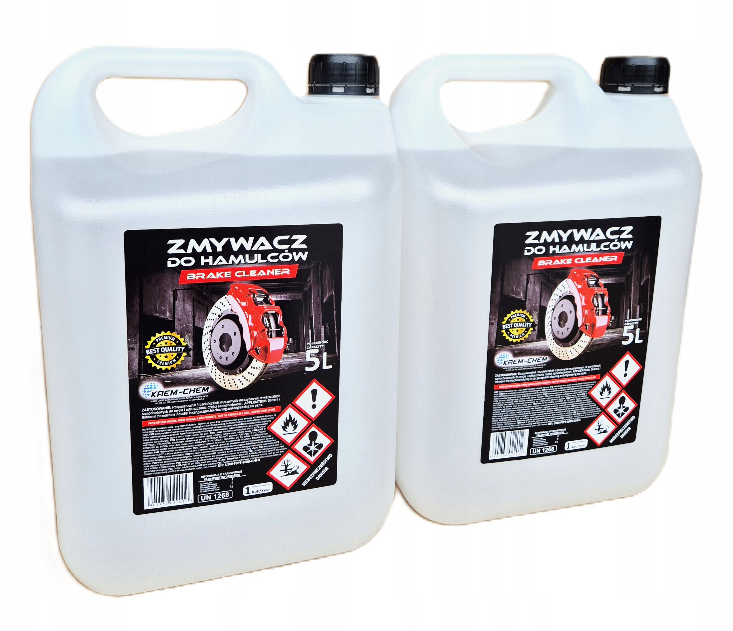 Zmywacz Do Hamulców Brake Cleaner 10L 2x5L