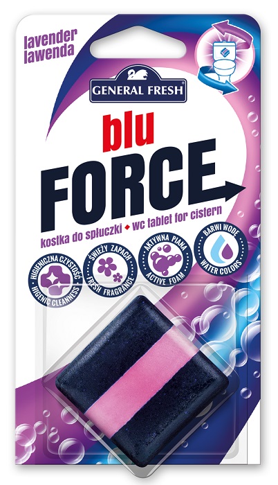 

General Fresh Force Kostka do spłuczki Lawenda A'1