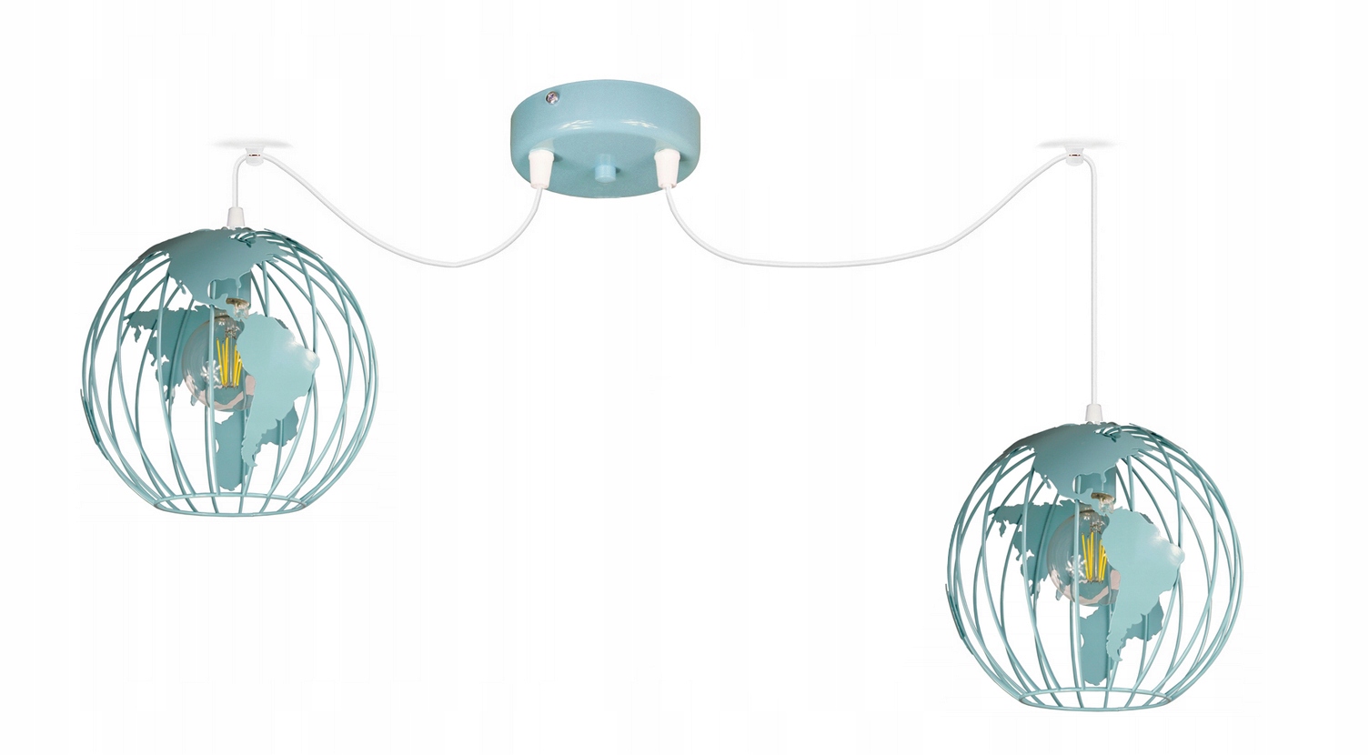 Moderní Závěsná Lampa Stropní Pavouk Globus Led