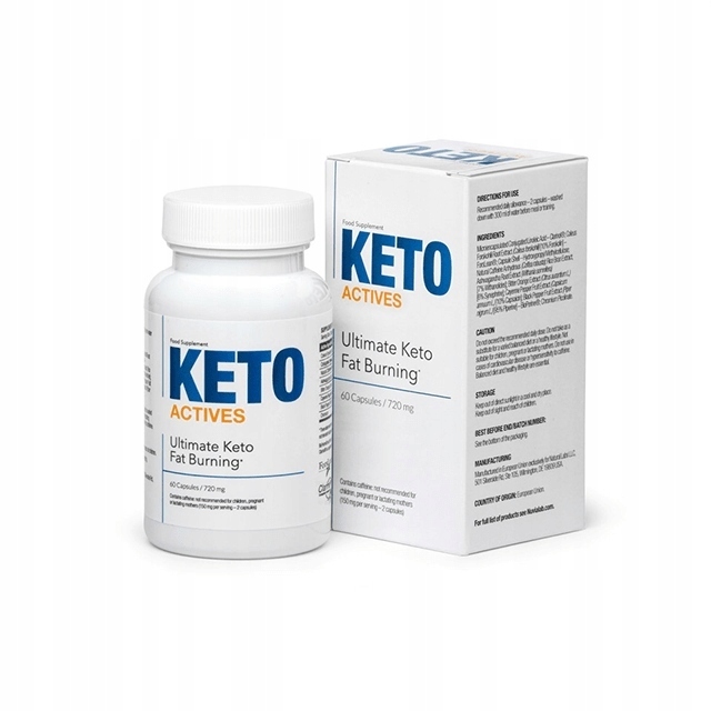 KETO ACTIVES - Pomôcka na chudnutie