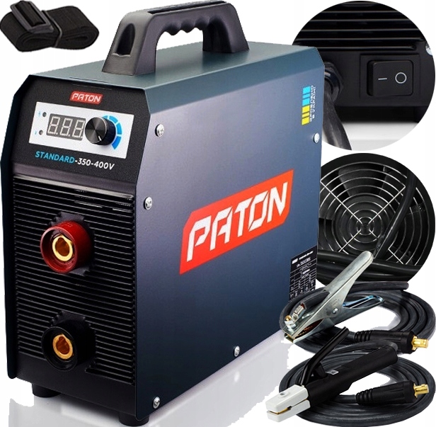 Elektrodová Invertorová Svářečka Paton STANDARD-350A 400V Mma Tig Hot Start