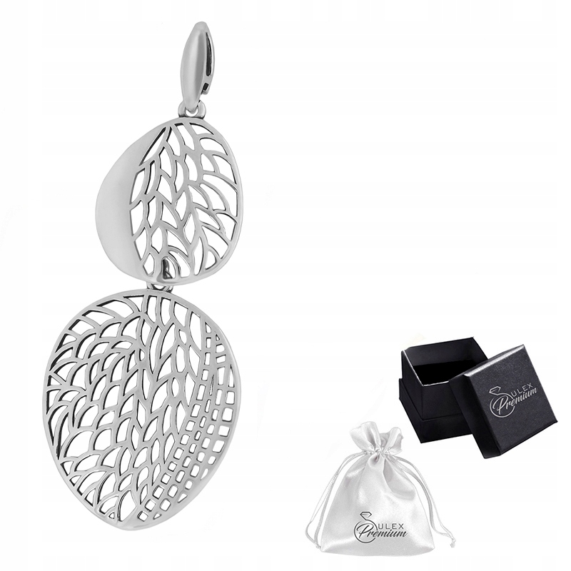 Stříbrný přívěsek ryzost 925 Přívěsek Elegantní Ažurový Leštěný