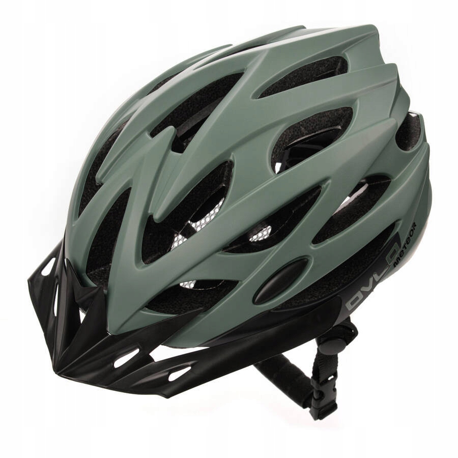 Meteor Kask rowerowy Ovlo zielony