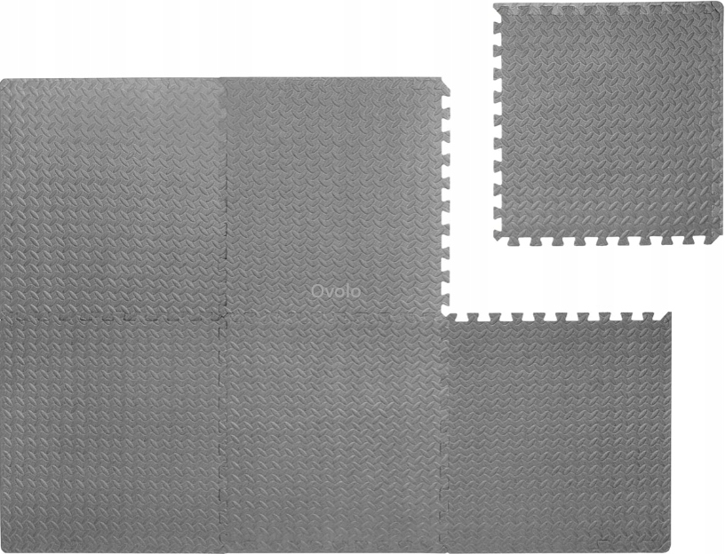 Silná Pěnová Podložka Pro Tréninková skládací fitness podložka 120 x 180 cm šedá