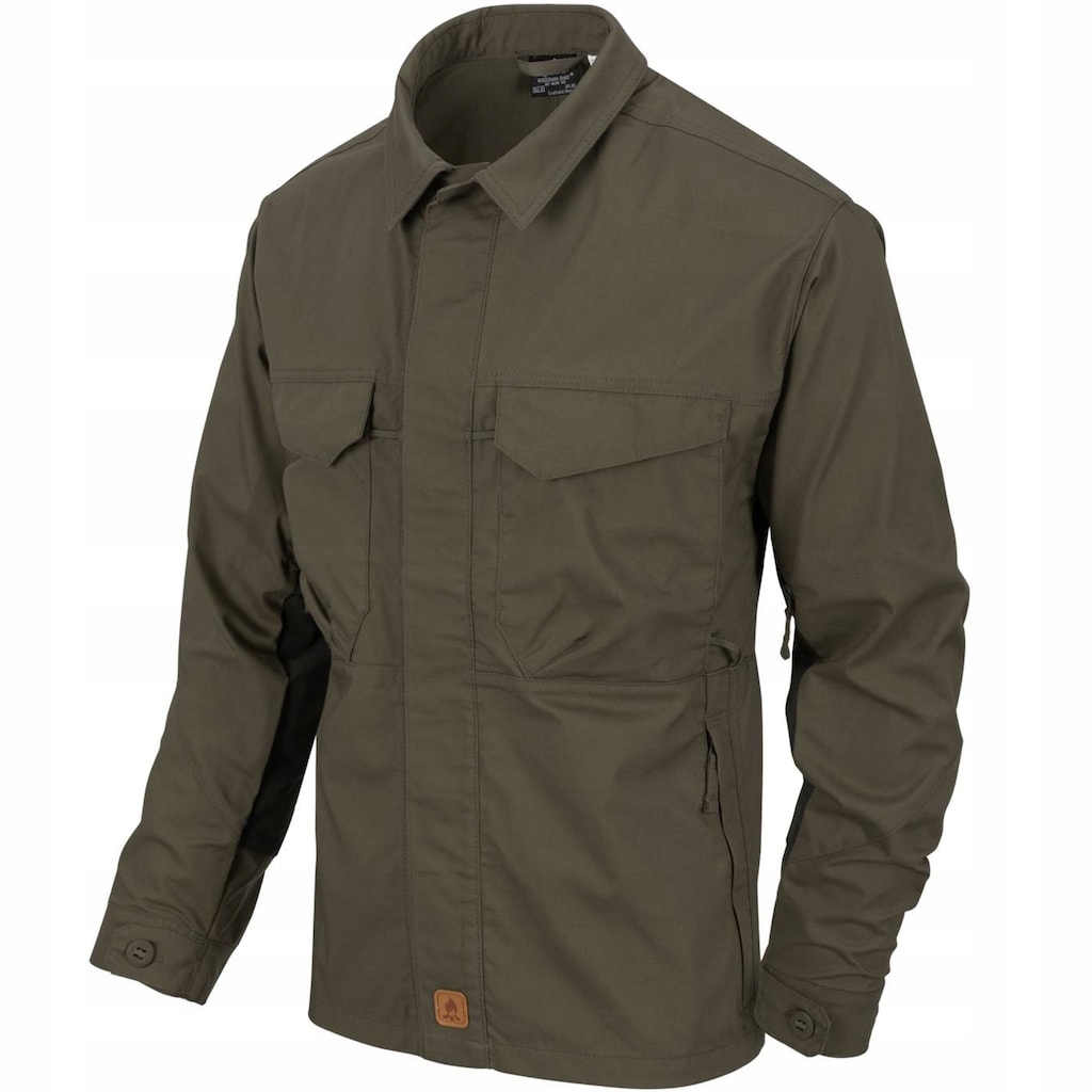 Pánská vojenská taktická košile Helikon-Tex Woodsman Taiga Green/Black XL