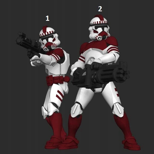 Phase 2 Specialists model pasuje do gry StarWars Legion 2