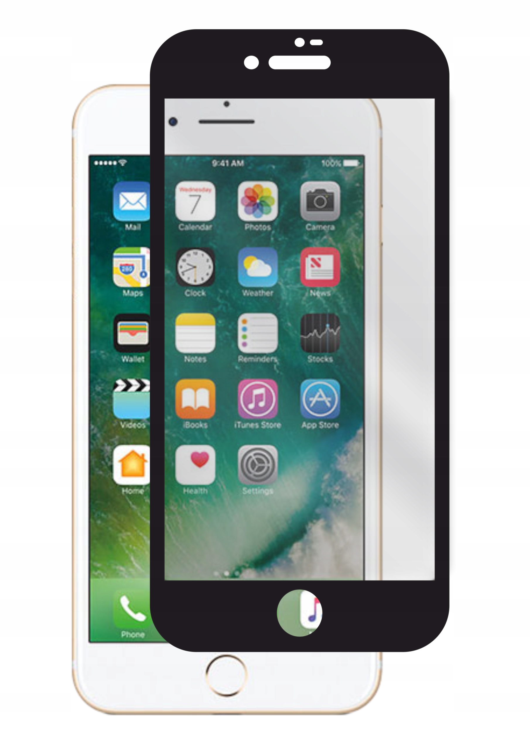 

Szkło 5D Cały Ekran Do Iphone 7 Plus/ 8 Plus Black