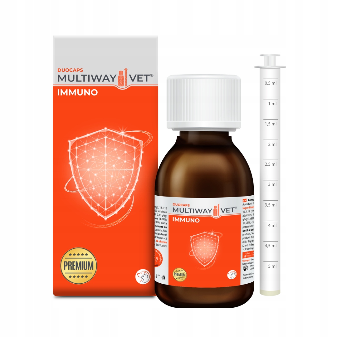 Levně Multiway Vet Duocaps Immuno – přípravek na podporu imunity psů a koček
