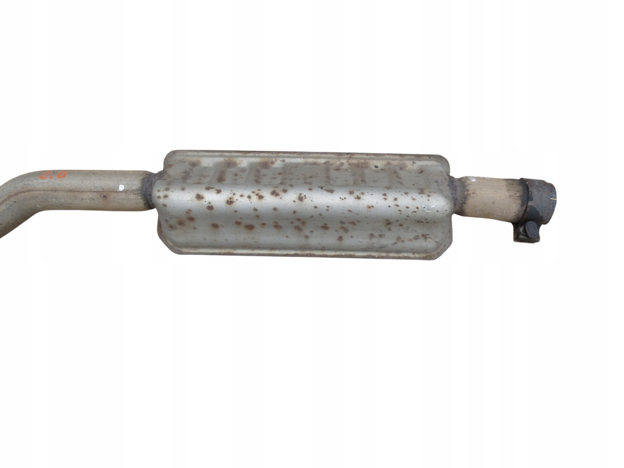 muffler, exhaust front central 82210453 JEEP CHEROKEE V KL 2.0 CRD original