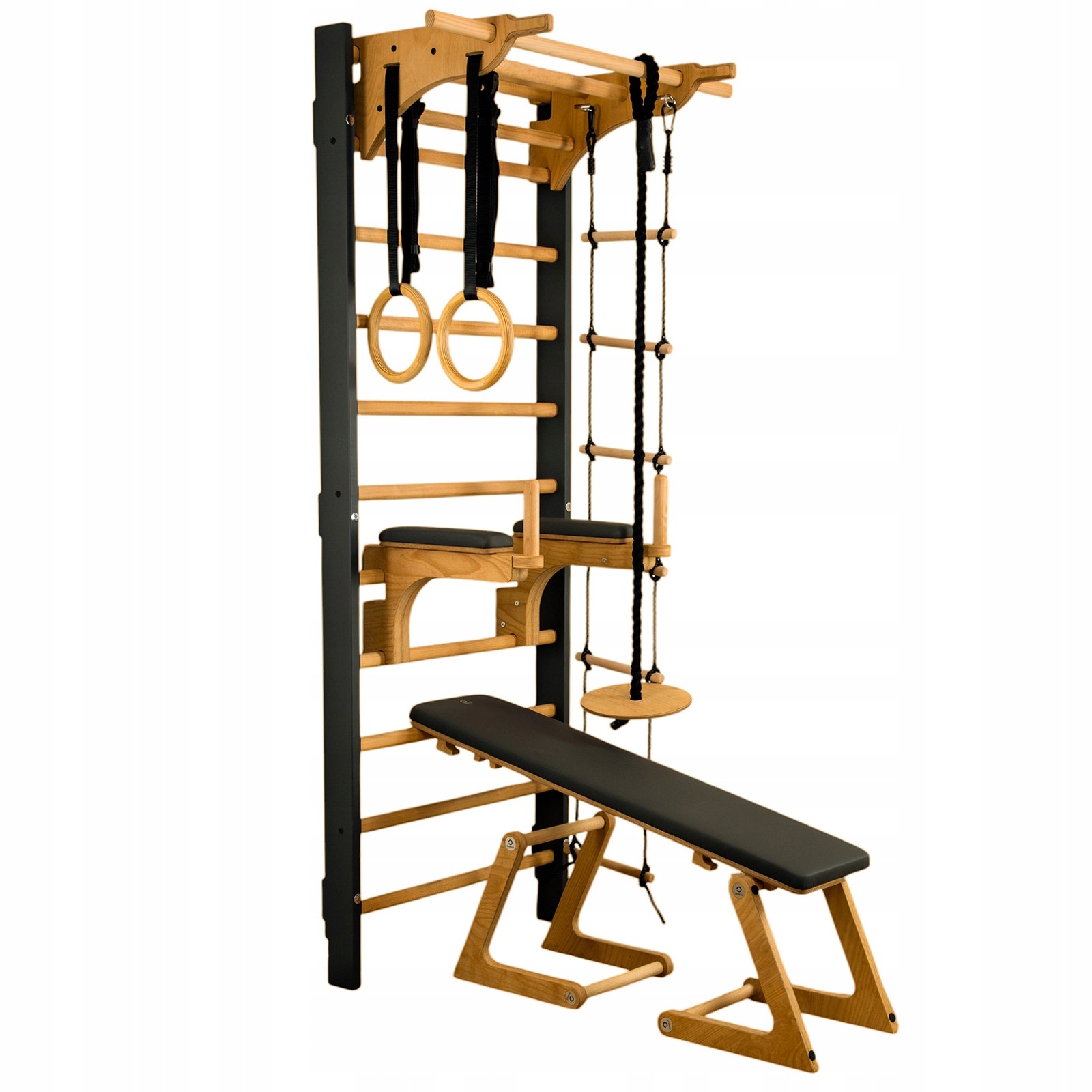 Set gymnastický žebřík Premium Onmax Balance Max Luxo Station Grafit