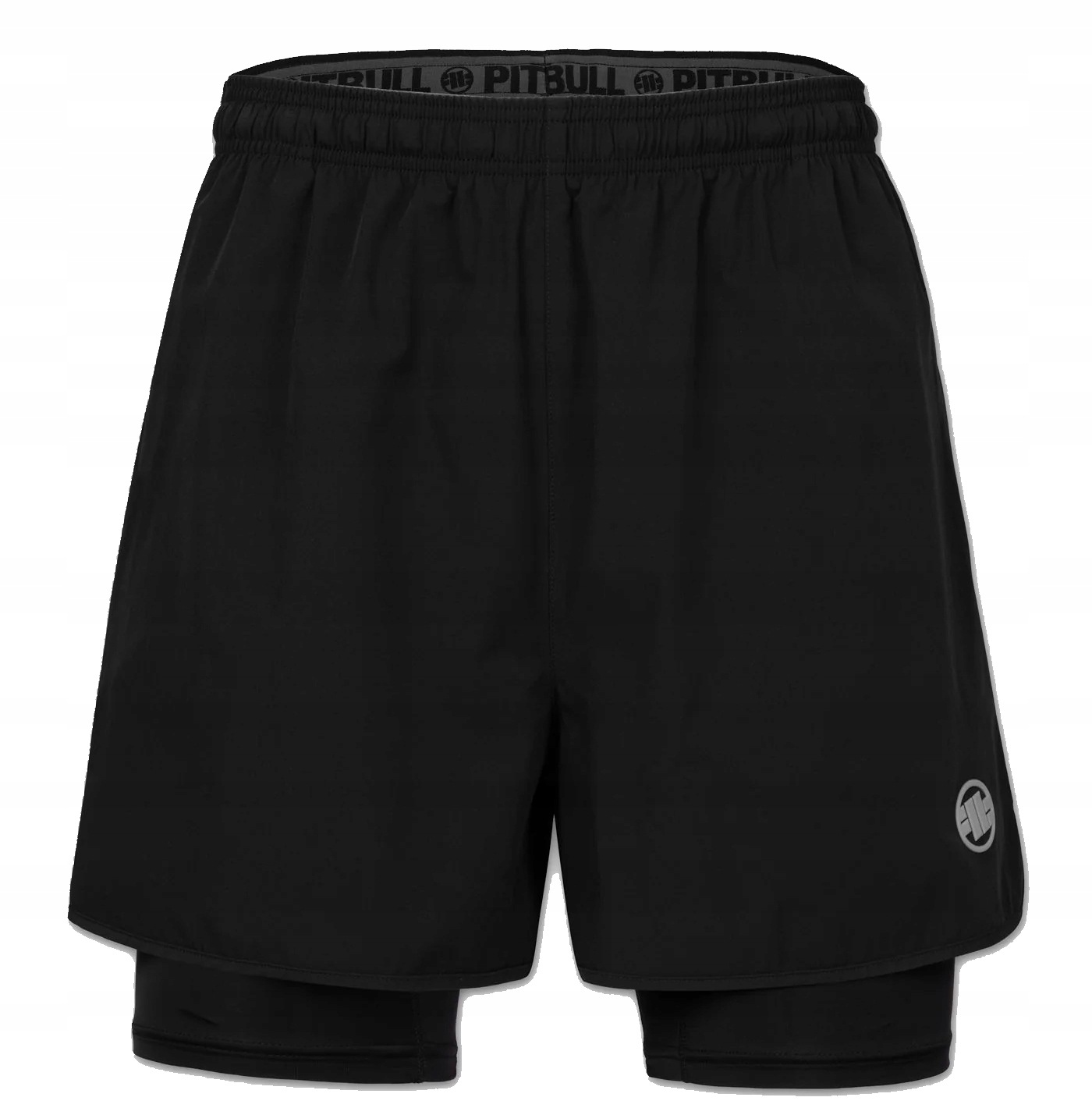 Pit Bull Kraťasy Performance Pro 2V1 Black M