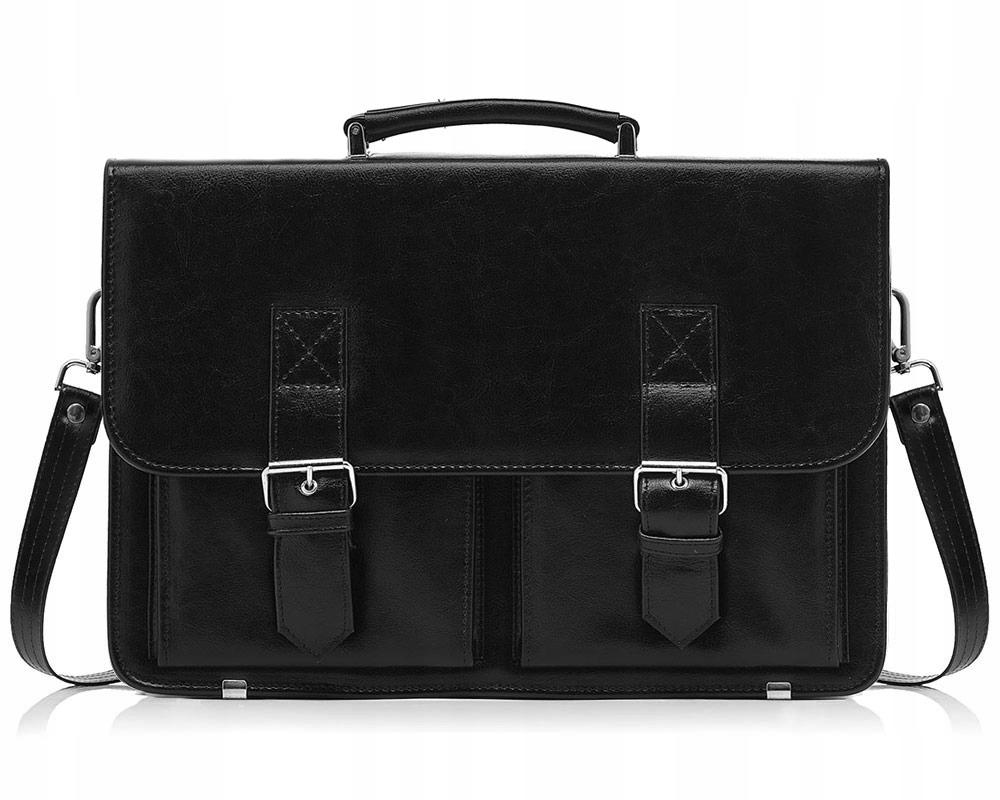 SKÓRZANA AKTÓWKA TECZKA LISTONOSZKA SOLOME BOSTON