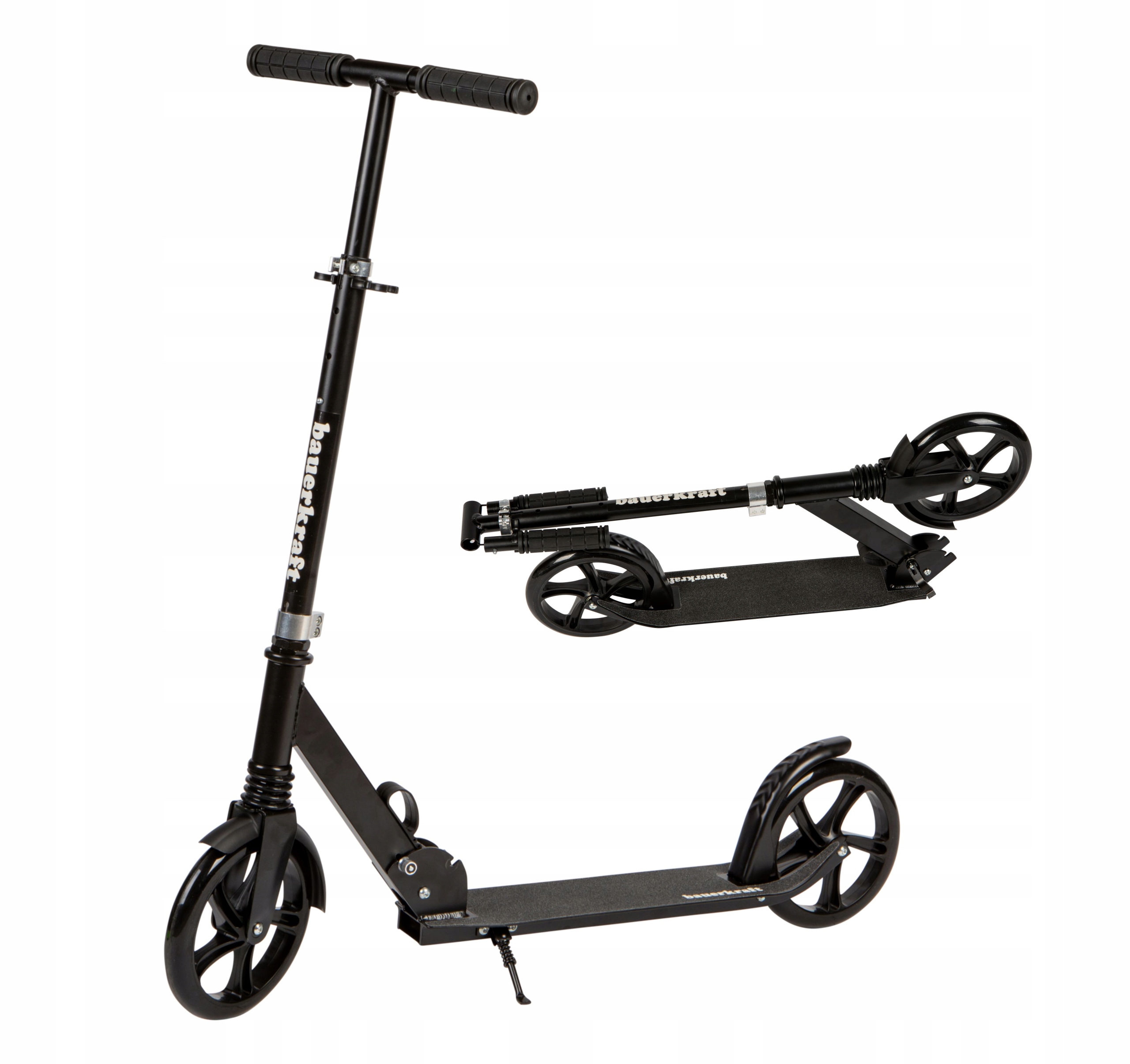 

Duża składana hulajnoga 95-105 cm Bauerkraft