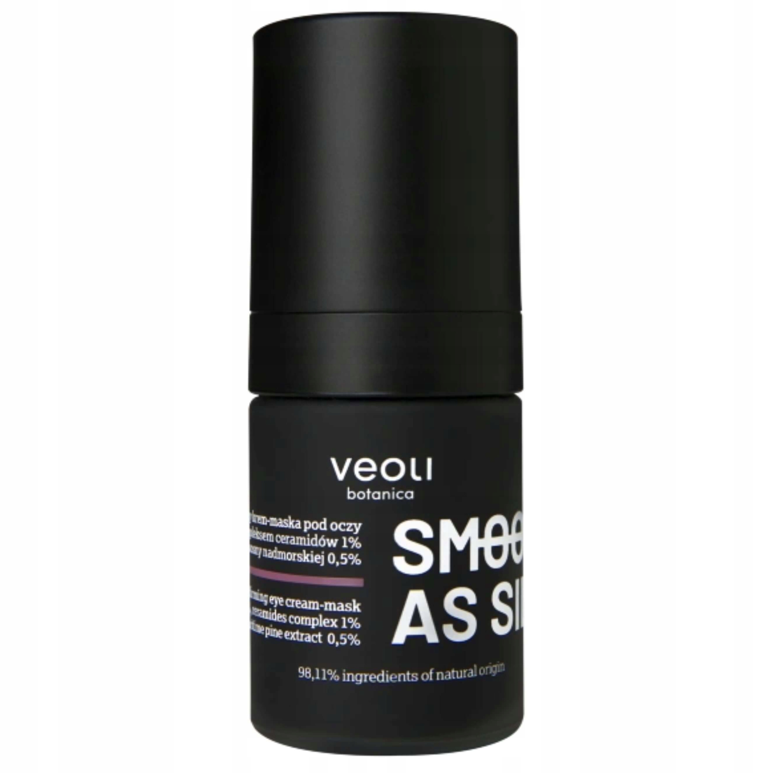 Veoli Botanica vyživující a zpevňující oční krém Smooth As Silk 15 ml