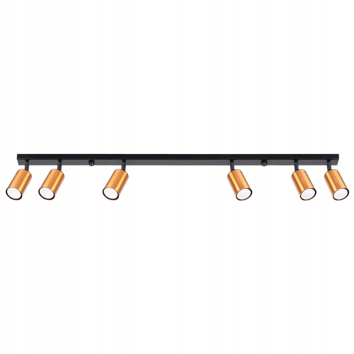 Čierno-medený stropný spot 6xGU10 10W Winx SL.1380 Sollux Lighting