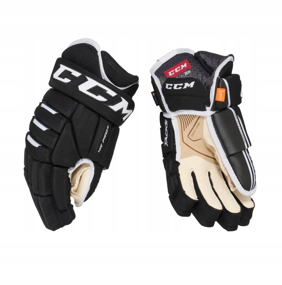 CCM Rukavice CCM Tacks 4R Pro3 Sr, Senior, 14", černá-bílá
