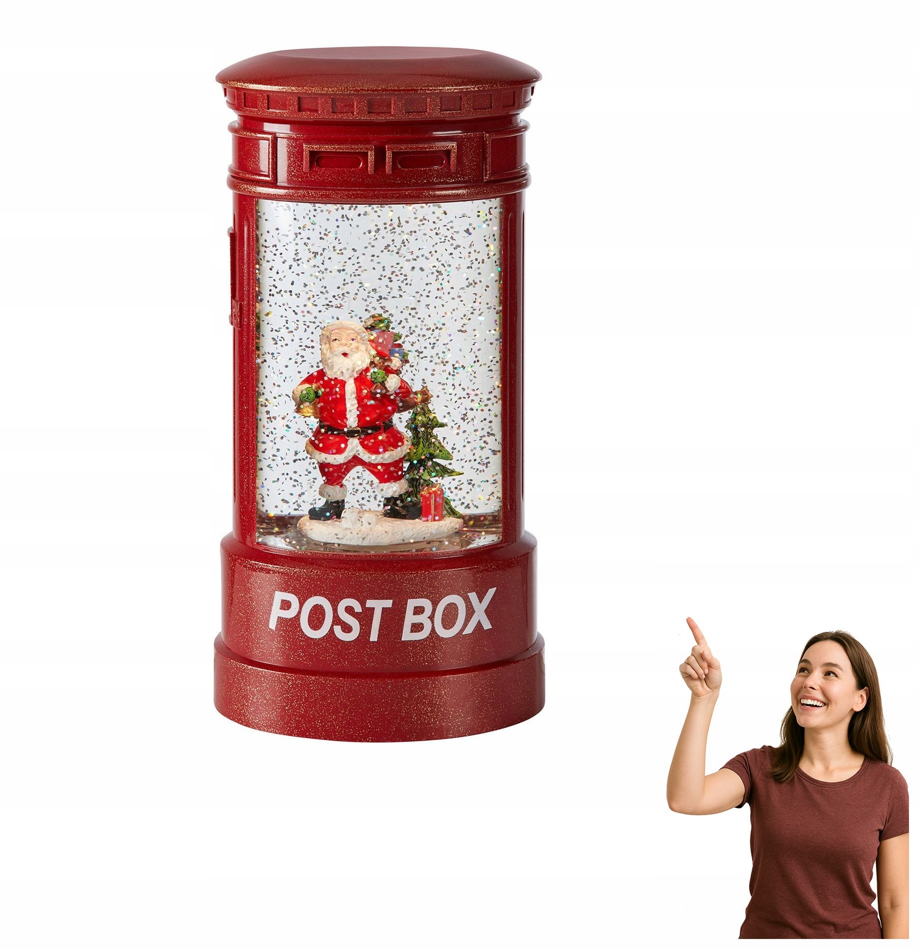 Led stolová ozdoba PostBox Bertram Markslojd