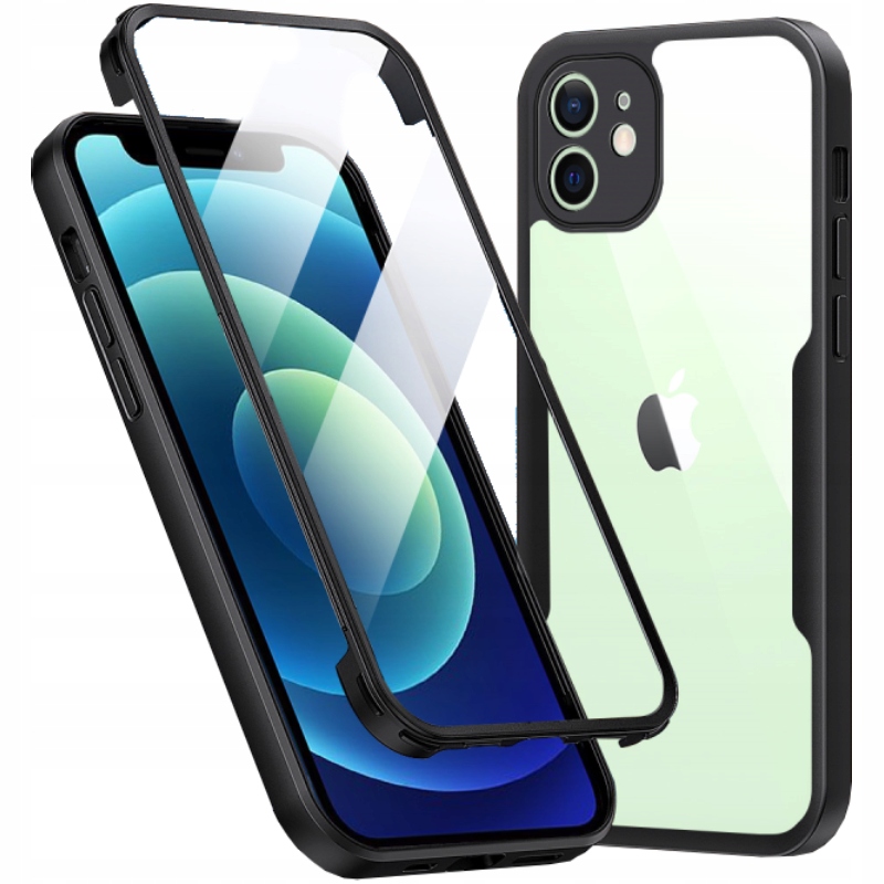 

Etui pancerne Beetle 360° przód i tył do iPhone 12
