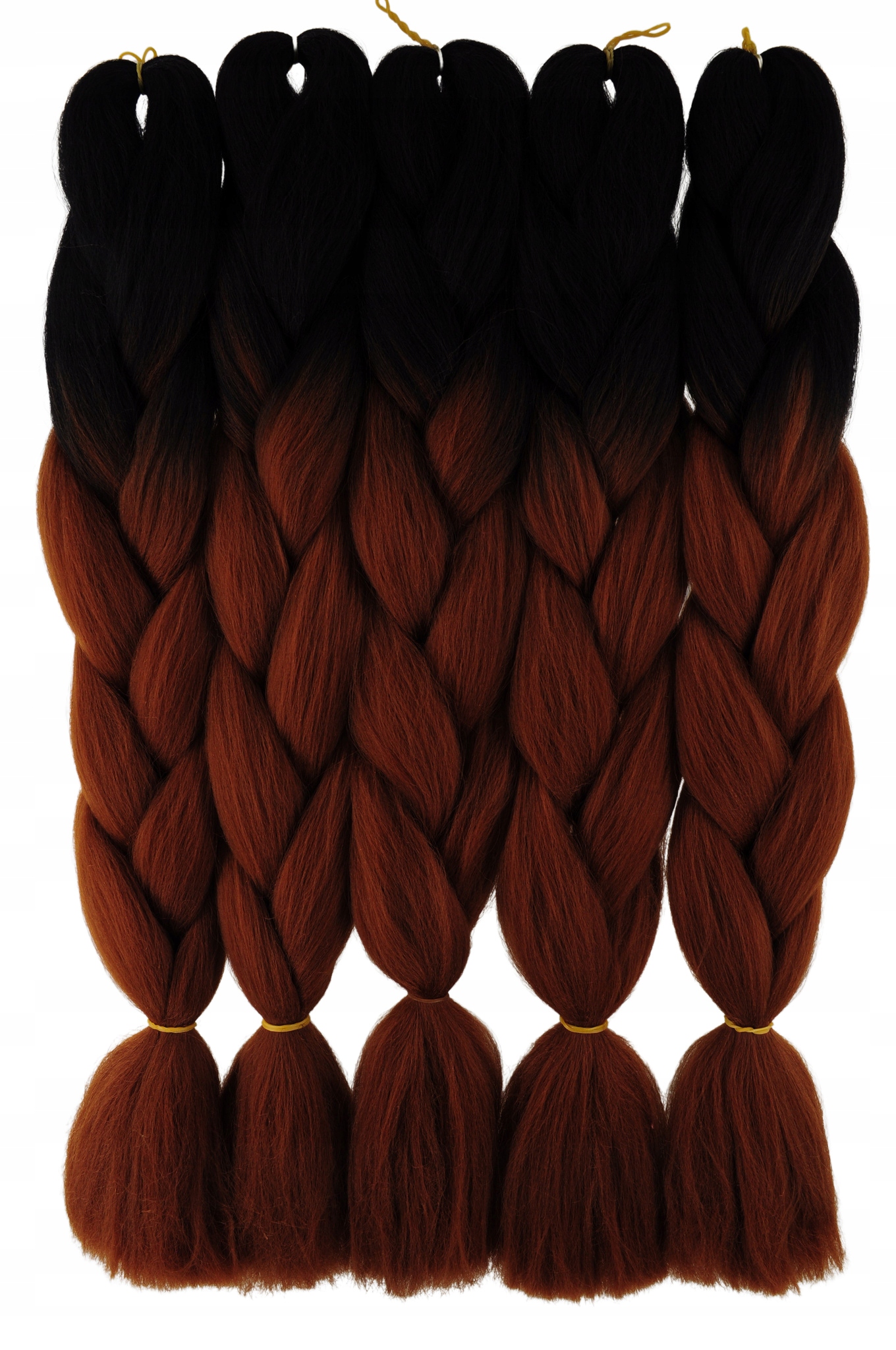 WŁOSY SYNTETYCZNE KOLOROWE WARKOCZYKI OMBRE 2-37 Marka Smart Colours