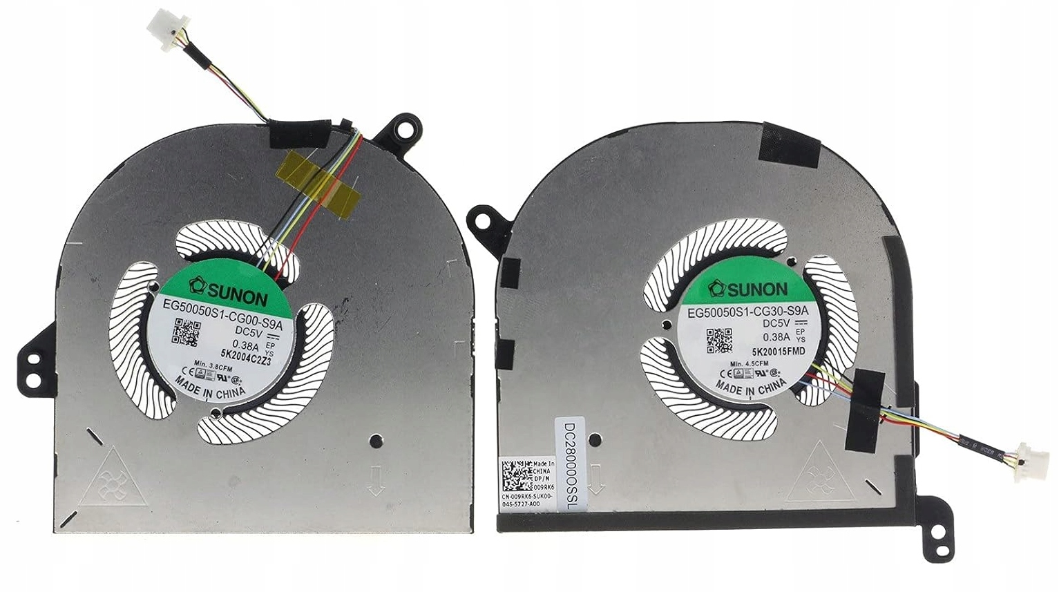 Ventilátor Komplet Cpu Gpu Dell Xps 15 9500 Precision 5550 009RK6 0DJH35 22