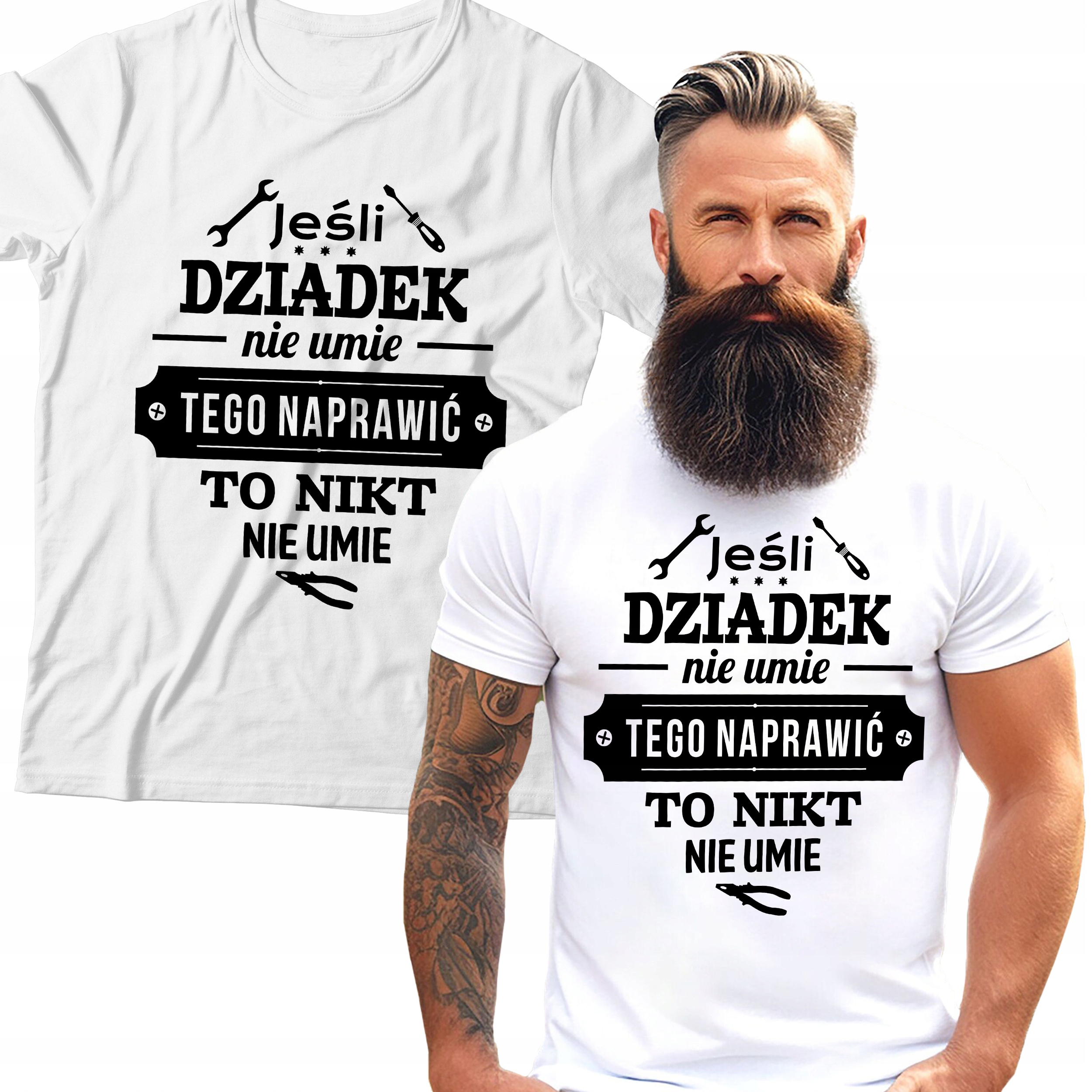 KOSZULKA NA DZIEŃ DZIADKA BABCI PREZENT / XL