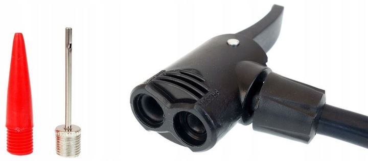 STACJONARNA POMPKA ROWEROWA METALOWA MANOMETR BUMP Model JDX-6038B